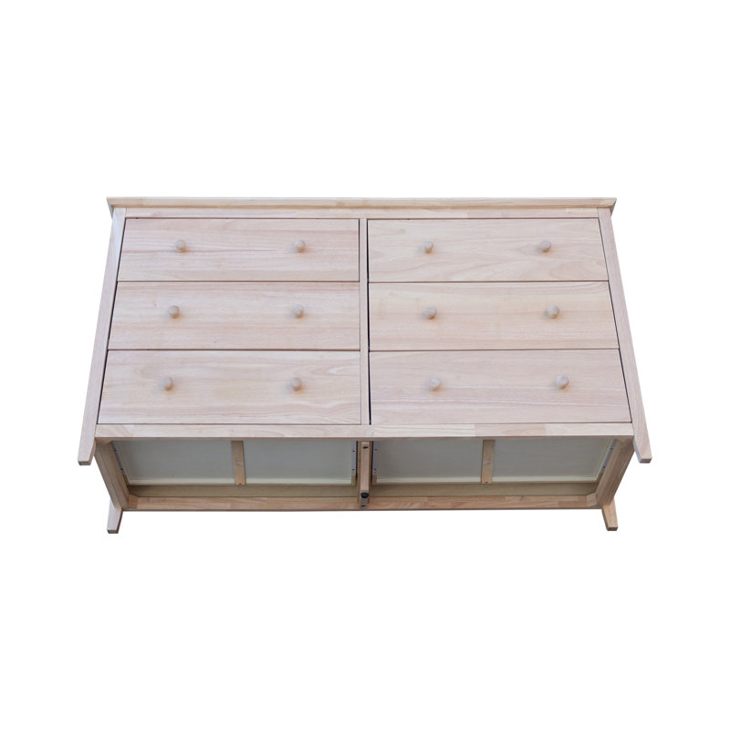Dufrene 6 drawer double dresser discount
